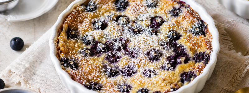 Clafoutis aux Myrtilles