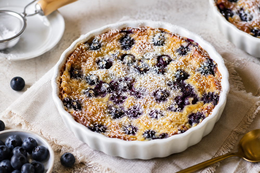 Clafoutis aux Myrtilles
