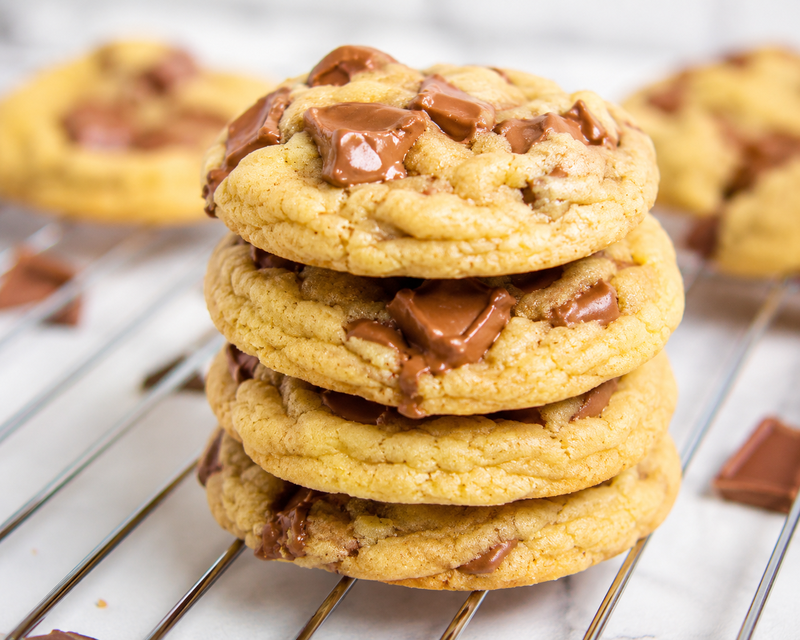 Cookies moelleux chocolat au lait